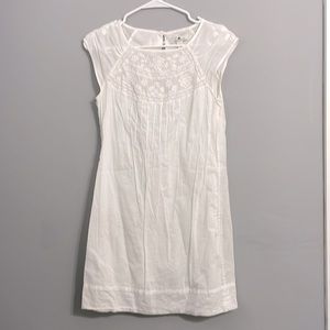 Banana republic white dress